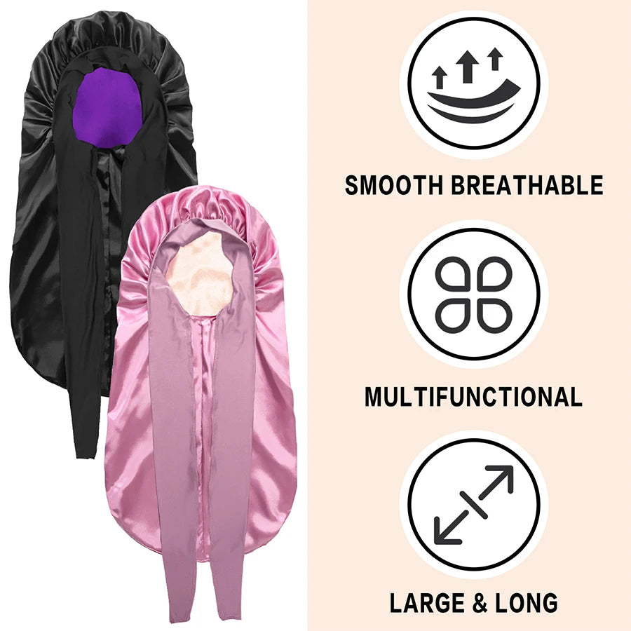 Extra-Large Satin Bonnet