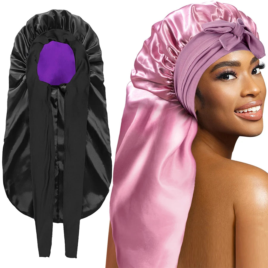 Extra-Large Satin Bonnet