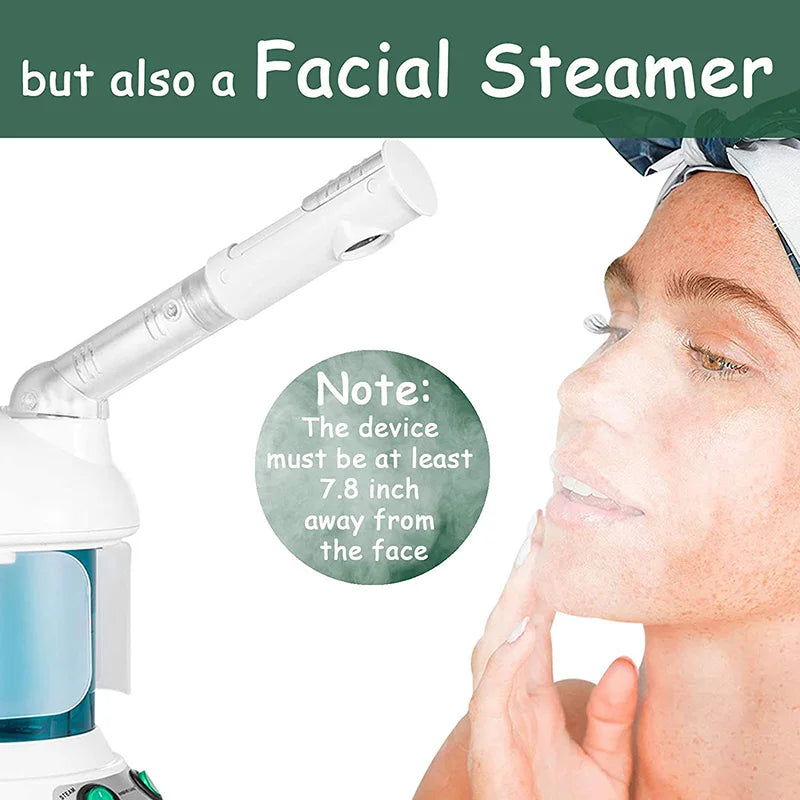 2-in-1 Hair & Facial Steamer