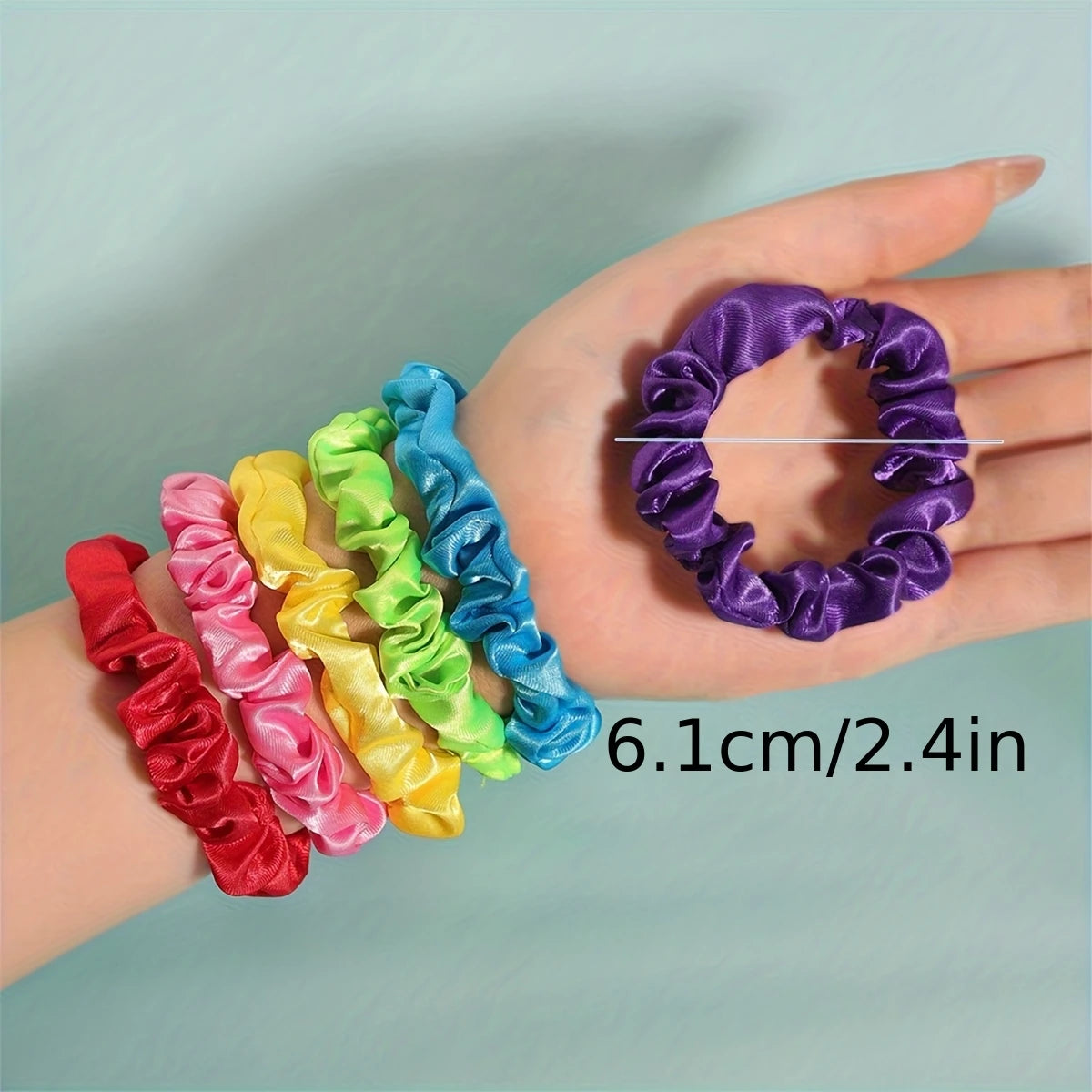 17-Piece Satin Scrunchie Set – Everyday Hair Essentials