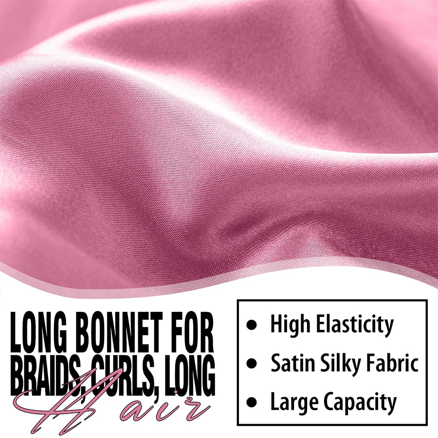 Extra-Large Satin Bonnet